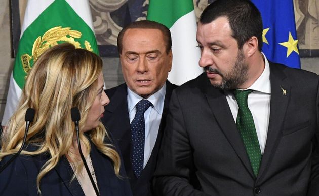 Meloni Salvini Campagna Elettorale Berlusconi Meloni Salvini