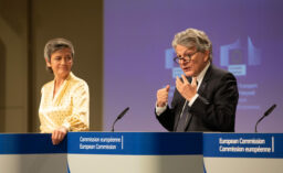 Breton Vestager Ceos Telecomunicazioni