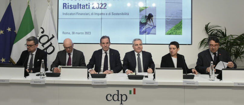 Conti Cdp 2022 Risultati Scannapieco