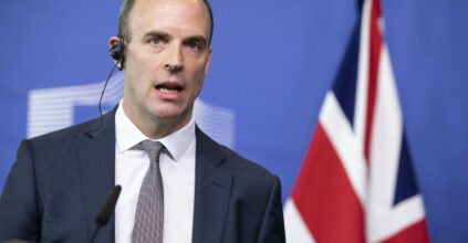 Lettera dimissioni Dominic Raab Uk
