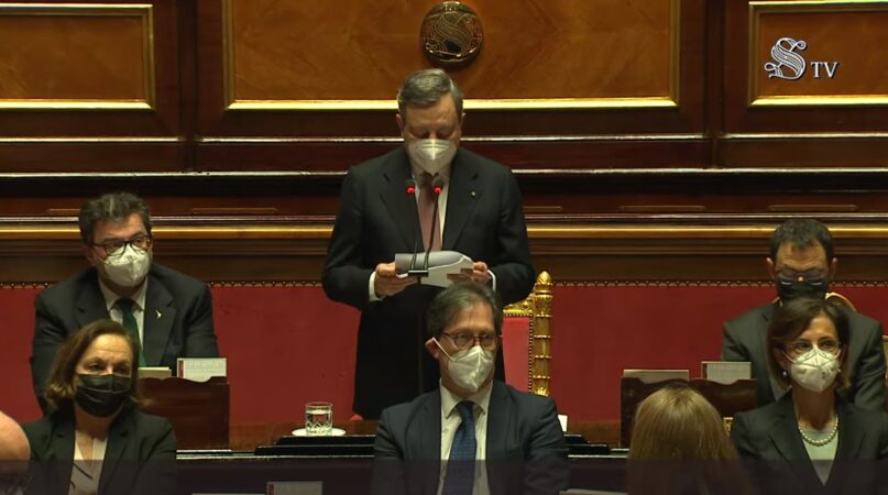 Draghi In Senato