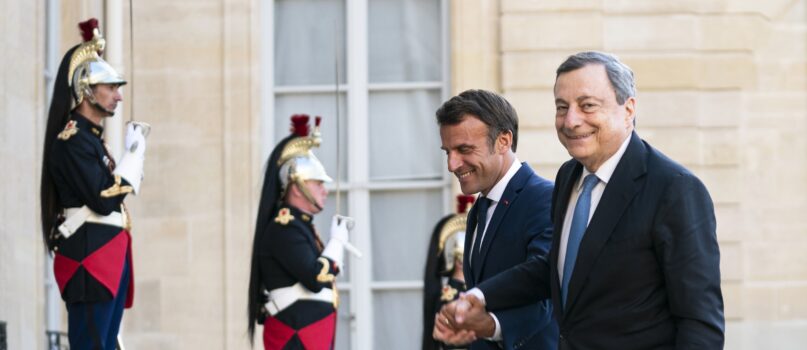 Draghi Macron