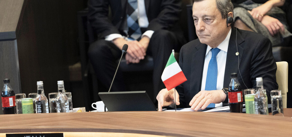 DRAGHI putin CONTE NATO