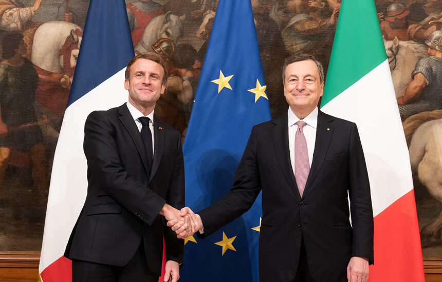 draghi macron