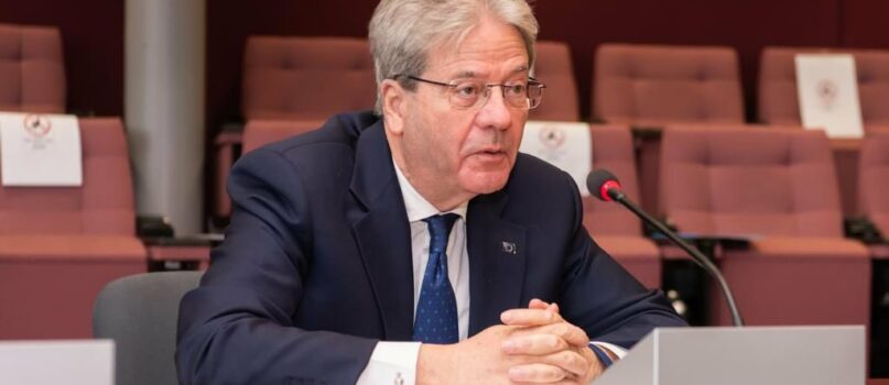 Ue Bollette Paolo Gentiloni