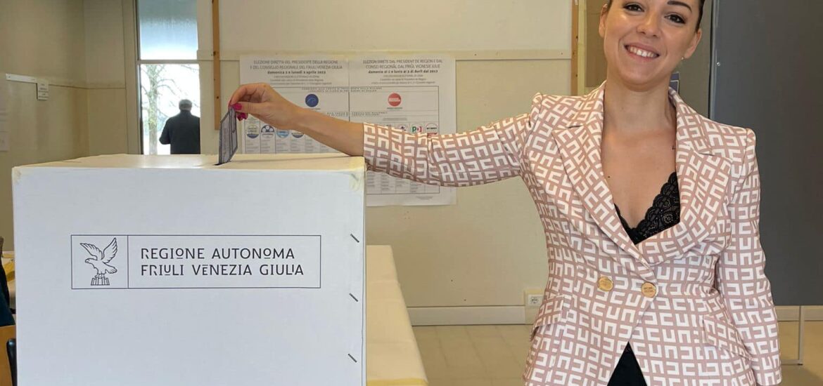 Giorgia tripoli no vai doppia il terzo polo in Friuli Venezia giulia