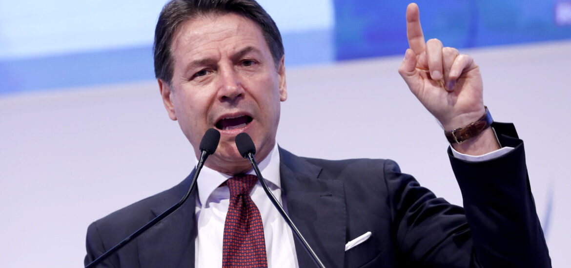 giuseppe conte m5s graffi damato