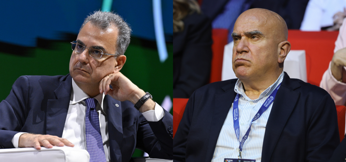 Ddl Concorrenza Elbano de Nuccio, presidente del Consiglio nazionale dei commercialisti e Rosario De Luca, presidente Consiglio nazionale dell'Ordine dei Consulenti del Lavoro