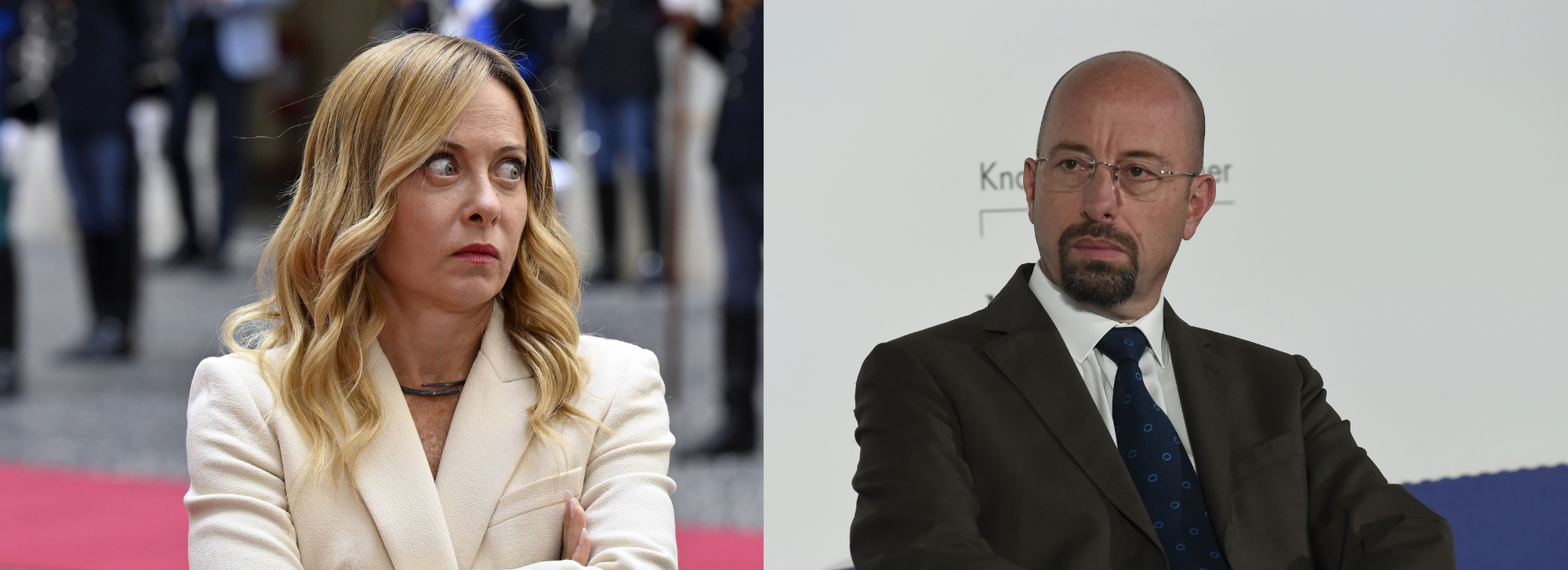 Giorgia Meloni e Andrea Missori Ericsson