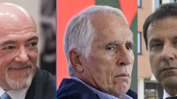 Figc Marco Brunelli Giovanni Malagò e Giancarlo Viglione