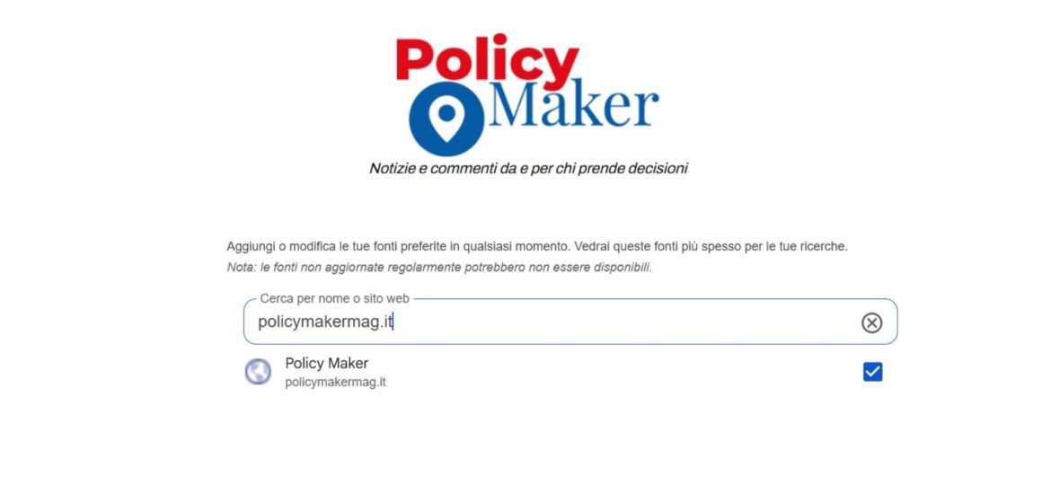 Policy Maker