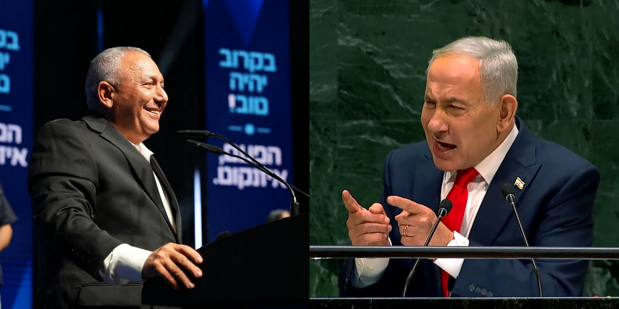 voto Israele Benjamin Netanyahu e Gadi Eisenkot