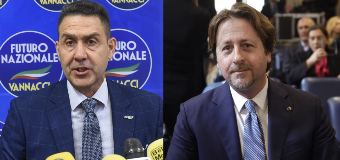 Roberto Vannacci e Manlio Messina