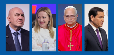 Guido Crosetto, Giorgia Meloni, Papa Leone XIV, Marco Rubio