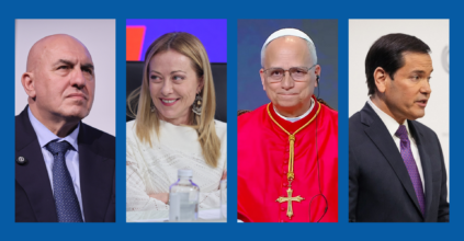 Guido Crosetto, Giorgia Meloni, Papa Leone XIV, Marco Rubio