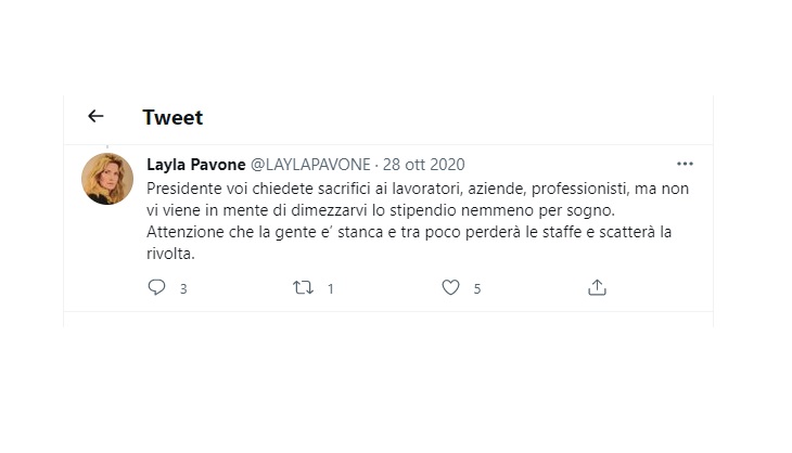 layla pavone conte