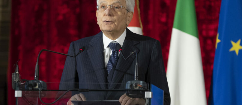 Mattarella Presidente Della Repubblica A Napoli