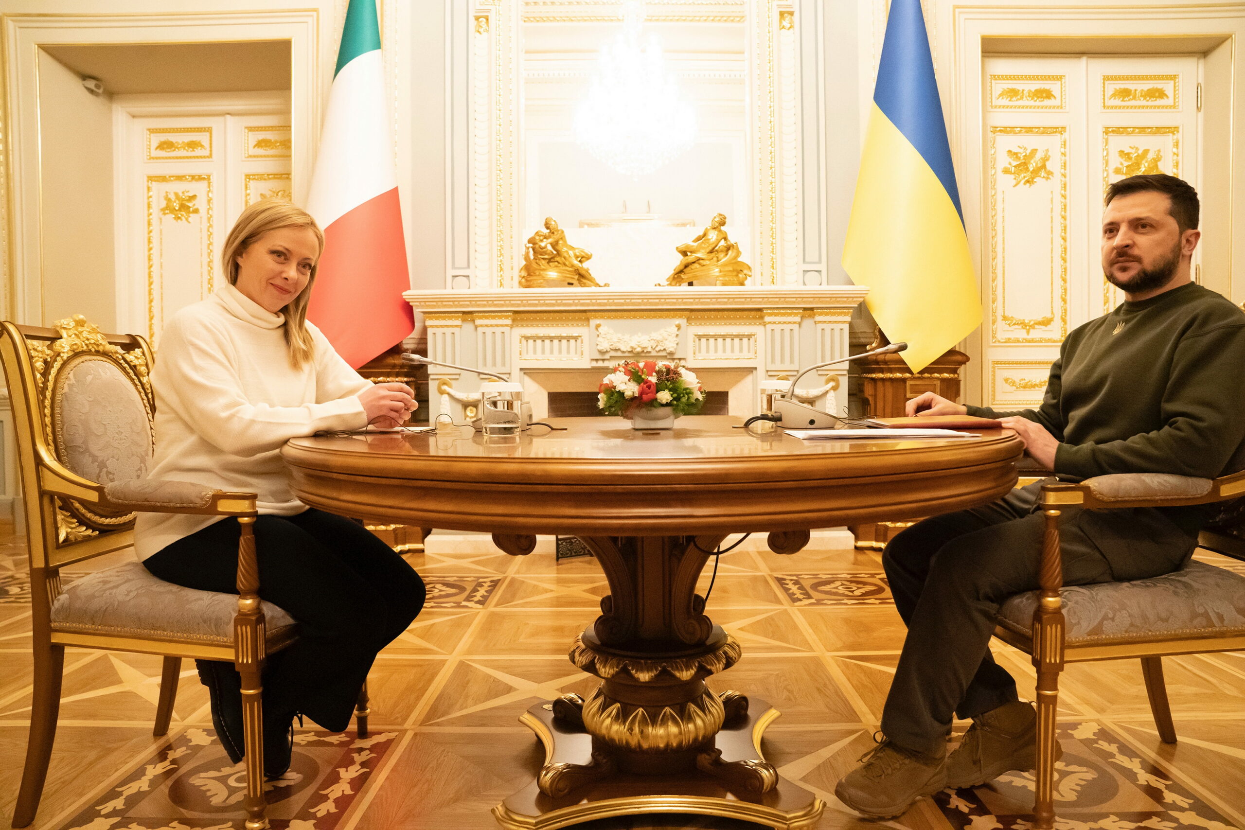 la visita di meloni a kyiv