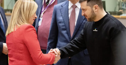 consiglio ue viaggio a Kiev meloni zelensky