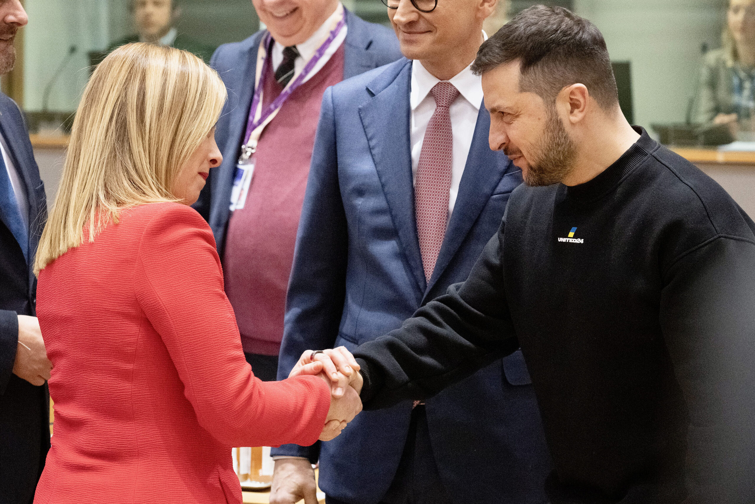 consiglio ue viaggio a Kiev meloni zelensky