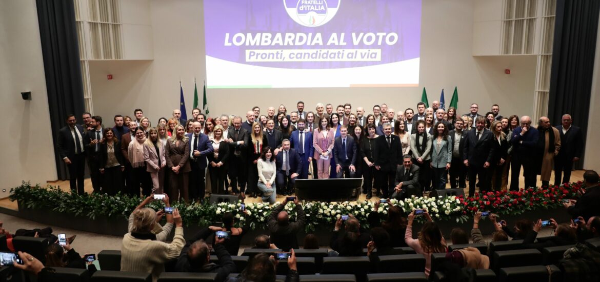 regione lazio e lombardia candidati