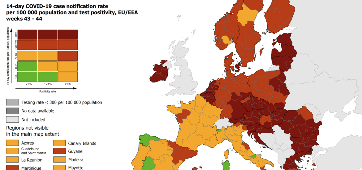 zona gialla REGIONI IN ROSSO