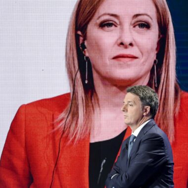 Meloni Renzi