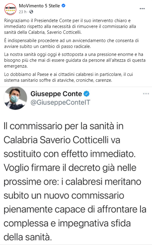 saverio cotticelli m5s fb