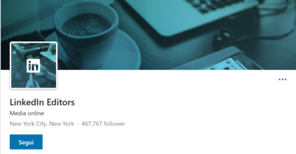 LinkedIn news editor