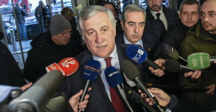 Forza Italia tajani berlusconi conferenza stampa