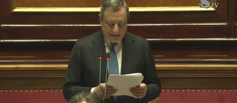 Draghi Senato Ucraina