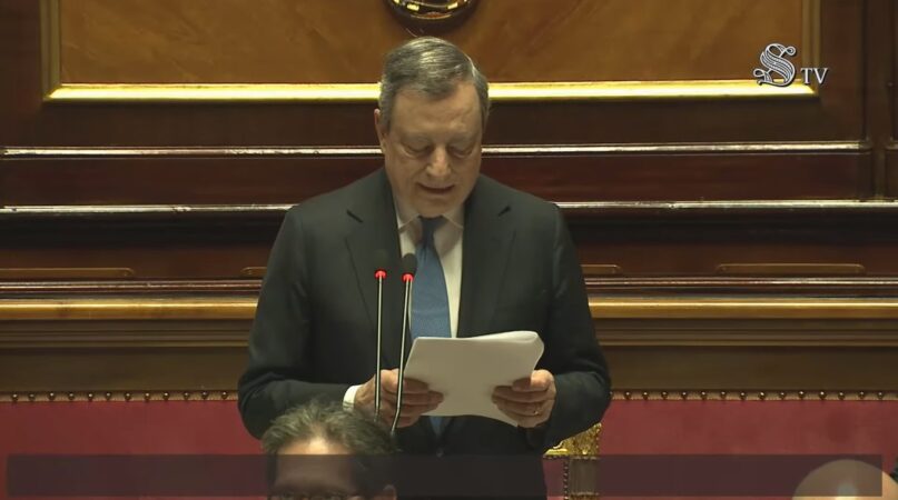 Draghi Senato Ucraina